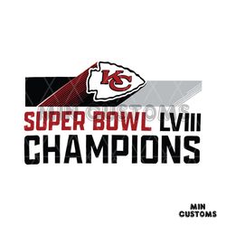 Chiefs Super Bowl LVIII Champions 2024 SVG