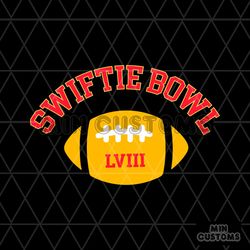 Swiftie Bowl LVIII Super Bowl Football Match SVG
