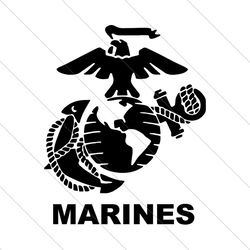 Marine Corps Symbol, Marine Corps Badge, Marine Corps Logo, Marine Corps Cricut,svg, Silhouette Marine Corps, Marine Cor