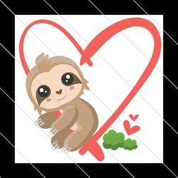 Sloth cute,sloth svg, sloth clipart, sloth print, funny sloth, funny gift, sloth sleeping, SVG File Digital