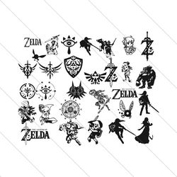 Legend Of Zelda Svg Bundle, Trending Svg, Legend Of Zelda Svg, Zelda Svg, Zelda Game Svg, Zelda Logo Svg, Zelda Vector,