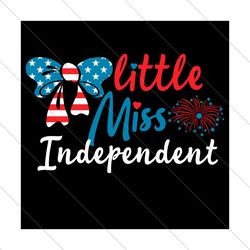 Little Miss Independent Svg