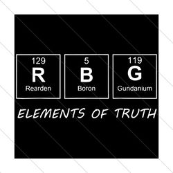 RBG elements of truth, rbg svg, rbg shirt, rbg 2020,Fight for the Things Premium Svg,SVG File