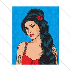 Amy Winehouse Inspired,Amy winehouse art, Amy winehouse svg, Amy winehouse SVG File Digital