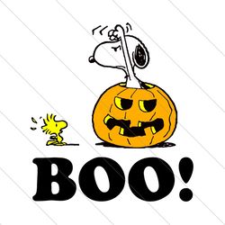 Boo halloween snoopy, Halloween Svg, boo svg, snoopy svg, pumpkin SVG File