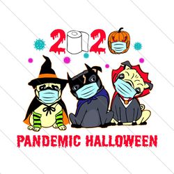 Pandemic Halloween 2020 Svg,Ghost Pumkin SVG, Cute Ghost Svg, Ghost Mask SVG File