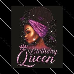 Birthday Queen Melanin Png