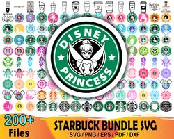 200 Starbucks Disney Bundle Svg, Starbucks Svg, Mickey Starbucks Svg