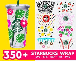 350 Starbucks Wrap Svg, Starbuck Logo Bundle Svg, Trending Svg