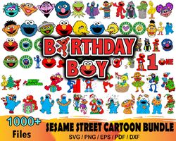 1000 Sesame Street Bundle Svg, The Muppets Svg, Muppets Cut File