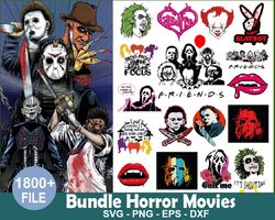 1800 Horror Movies Halloween Svg Bundle, Horror Movies Svg