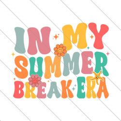 In My Summer Break Era, Summer Break Shirt, End of School Year Teacher Tee, Teacher T-shirt, Era Teacher, Gift for Era T