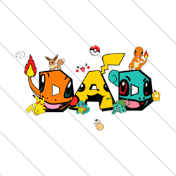Movie Anime Mom Dad Png, Family Matching Shirt Png, Cute Cartoon Movie Character Png, Best Dad Png, Father's Day Gift Pn