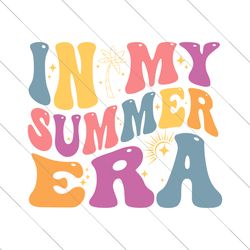 In My Summer Era Shirt, Teacher End of School Year Shirt, Teacher Summer Shirt, School Holiday Tee, Semester Vacation Sh