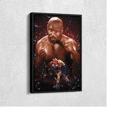 mike tyson poster boxing artwork framed poster wall art canvas print home decor