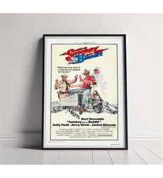 smokey and the bandit movie poster, high quality