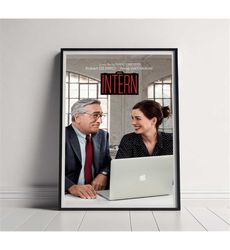 The Intern Movie Poster, High Quality Canvas Poster