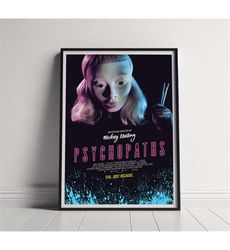 Psychopaths Movie Poster, High Quality Canvas Poster Printing,