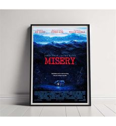 Misery Movie Poster, High Quality Canvas Poster Printing,