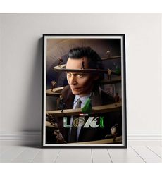 Loki Movie Poster, High Quality Canvas Poster Printing,