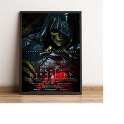 Death Stranding Poster, Sam Porter Bridges Wall Art, Game Print, Best Gift for Gamers, Rolled Canvas