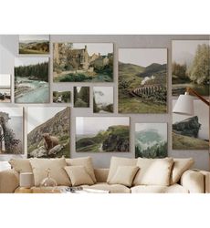 Nature Gallery Wall Set of 14, Nature Wall