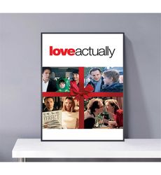 Love, Actually Movie Poster, PVC package waterproof Canvas