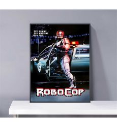 Robocop Movie Poster, PVC package waterproof Canvas Wall