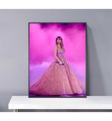 Taylor Swift Poster, Taylor Swift Music Gift, PVC