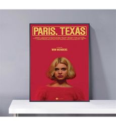 PARIS TEXAS Classic Movie Poster PVC package waterproof