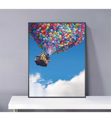 Up Pixar Balloons Movie Poster PVC package waterproof