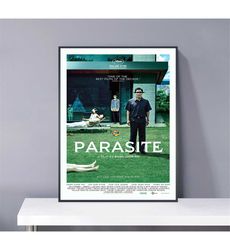 Parasite Movie Poster PVC package waterproof Canvas Wall