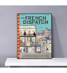 The French Dispatch 2021 Movie Poster PVC package