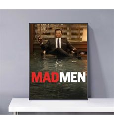 Mad Men Poster PVC package waterproof Canvas Wall