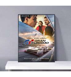 Gran Turismo Movie Poster PVC package waterproof Canvas