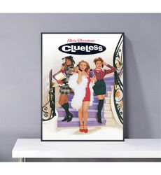 Clueless Movie Poster PVC package waterproof Canvas Wall