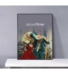 About Time Poster PVC package waterproof Canvas Wall