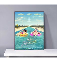 Palm Springs Movie Poster PVC package waterproof Canvas