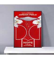 Nope Movie Poster Jordan Peele Film PVC package