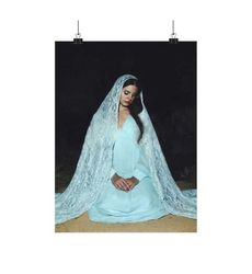 Lana Del Rey Poster - Vintage Wedding Dress