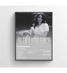 Lana Del Rey - Ultraviolence - Album Poster