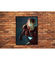 Iron Man Art Painting Tony Stark home decoration