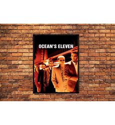 Ocean's Eleven ( 2001 ) Movie Cover Poster