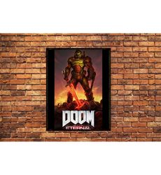 Doom Eternal Video Game Pos ter The Ultimate