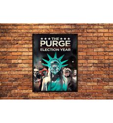 The Purge Election Year (2016) Movie Cover Poster