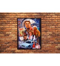 Back to the Future Back in Time Artwork