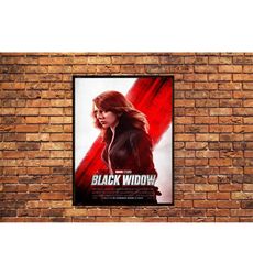 Black Widow 2021 Marvel Superheroes Movie Cover P