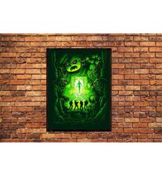 Ghostbusters Artwork Home De cor Movie Poster ww
