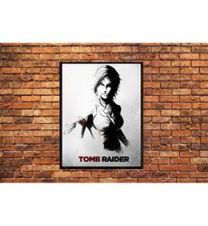 Tomb Raider Pencil Drawing Stile Video Game Ho