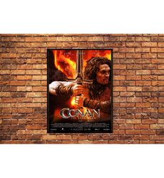 Conan the Barbarian 2011 Movie Cover poste r